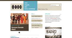 Desktop Screenshot of afro.cz